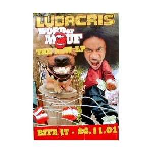  LUDACRIS Word of mouf Music Poster