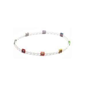  Braced lets, White & Rainbow Braced Let Health & Personal 