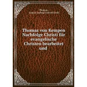   Christen bearbeitet und . August Ludwig Gottlob Krehl Thomas Books