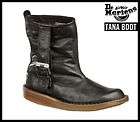 Dr Doc Martens Tana Black Broadway Leather Slouch Boots