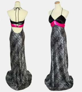 BLONDIE NITES $169 Black Prom Ball Evening Formal Gown  