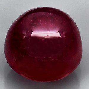 32ct Charming Round Cabochon Top Blood Red Ruby Natural  
