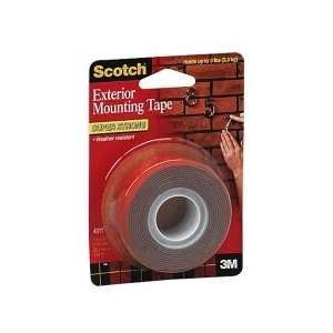  Scotch 4011 Exterior Mounting Tape1 Width x 60 Length 