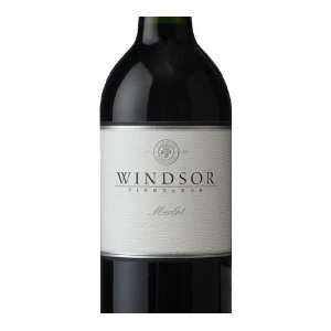   Windsor Vineyards Merlot, North Coast, 750ml C Grocery & Gourmet Food