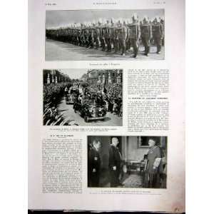    Templehof Parade Military Hitler Miklas French 1934