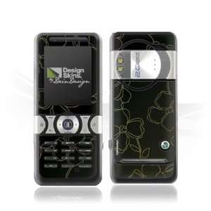  Design Skins for Sony Ericsson K550i   Bling Flowers 