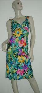 NWT Blumarine Stretchy Floral Dress 44 10 $1995  