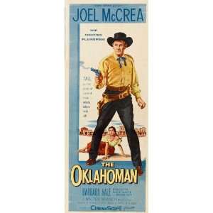  The Oklahoman Poster Insert 14x36 Joel McCrea Barbara Hale 