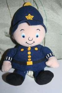 Noddy Mr. Plod (Enid Blyton) 7 Police Man Plush Toy Doll  