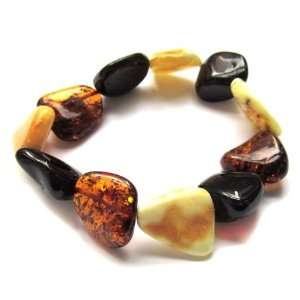   Free form Beads Stretchy Bracelet 7.5 Ian and Valeri Co. Jewelry