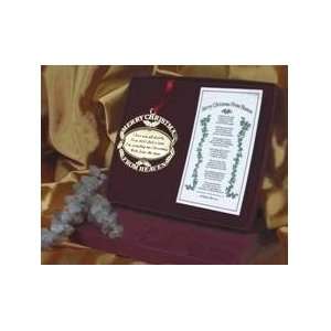   Merry Christmas from Heaven Ornament w/ bookmark