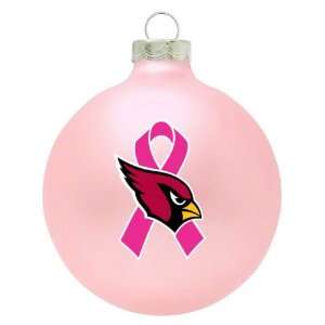 Arizona Cardinals Breast Cancer Awareness Pink Ornament  