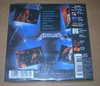 METALLICA Ride The Lightning 2003 Japan mini lp cd NEW  
