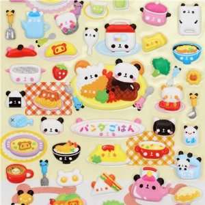 Japanese sticker kawaii panda food Kamio Toys & Games