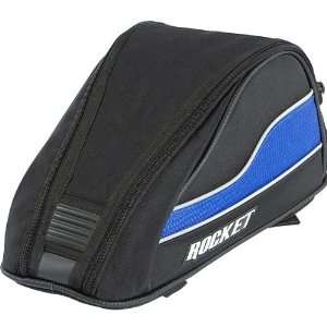  Joe Rocket Manta Tail Bag   Black/Blue Automotive