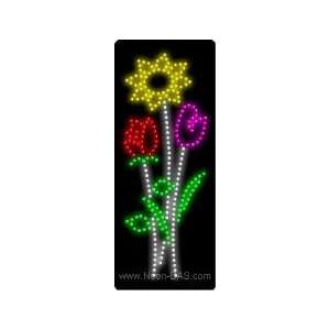 Florists Flowers Outdoor LED Sign 32 x 13