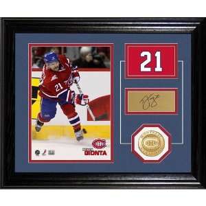   Montreal Canadiens Brian Gionta Framed Photomint Sports Collectibles