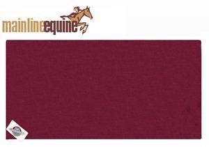 Mayatex Horse Saddle Blanket Show Tack Burgundy 36x34  