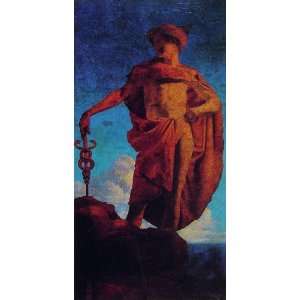  Hand Made Oil Reproduction   Maxfield Parrish   32 x 64 