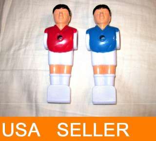   PCS Red & Blue Foosball Men Man Table Soccer player USA Seller  