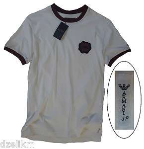 Armani Jeans Logo T Shirt Crew Neck Tee Szs S,M,L & XXL(US) or M,L,XL 