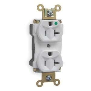  PT8300W Straight Blade Receptacle,20 A AC,5 20R