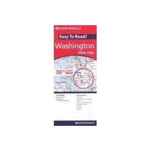  Rm Etr Washington [Map] Rand McNally Books