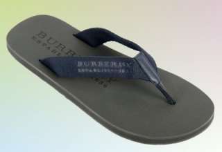 NEW WITH BOX AND DUST BAG BURBERRY MENS FABULOUS FLIP FLOPS SANDALS 