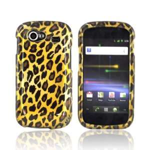  Brown Black Leopard on Gold Hard Plastic Case Cover For Google 