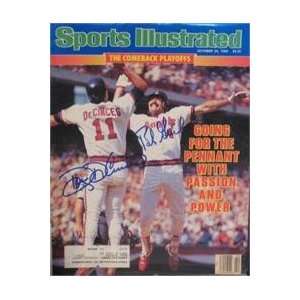 Bobby Grich & Doug DeCinces autographed Sports Illustrated Magazine 