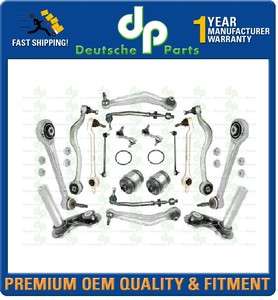 BMW E39 Front & Rear Ball Joint Control Arm Arms Kit  