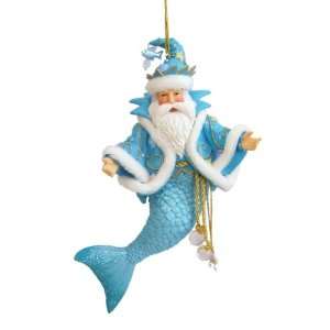  December Diamonds Neptune blue Santa Claus merman