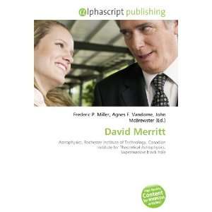  David Merritt (9786132787392) Books