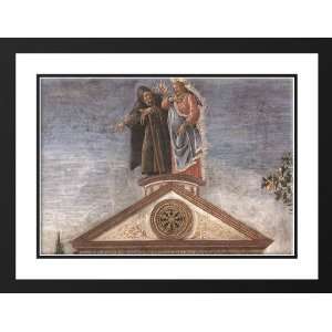 Botticelli, Sandro 24x19 Framed and Double Matted The Temptation of 