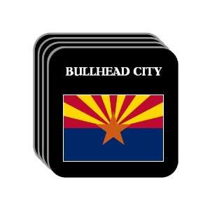  US State Flag   BULLHEAD CITY, Arizona (AZ) Set of 4 Mini 