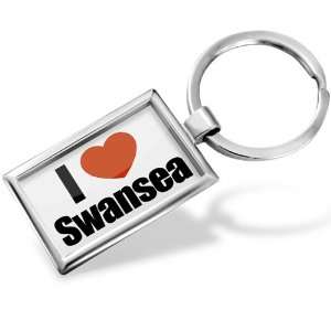 Keychain I Love Swansea region Swansea, Wales   Hand Made, Key chain 