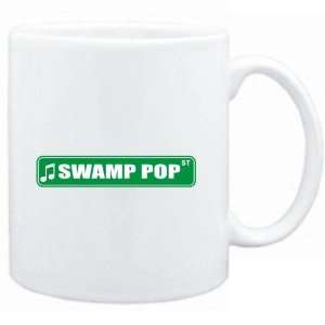    Mug White  Swamp Pop STREET SIGN  Music
