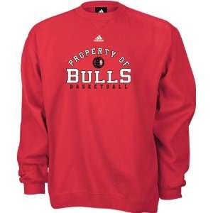   Bulls Property One Fleece Crewneck Sweatshirt
