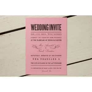 Western 1 Wedding Invitations by Paper + Cup Health 