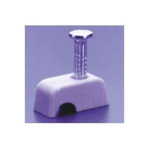 White Cable Clips for Burglar Alarm and RG 179 Coax Cable  