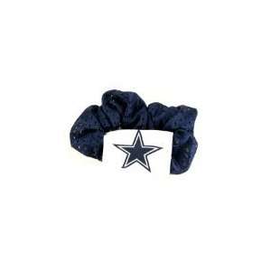  Dallas Cowboys NFL Jersey Hair Scrunchie (Navy) Sports 