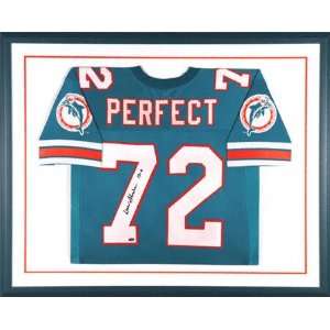  Don Shula Miami Dolphins Framed Autographed 72 Perfect 