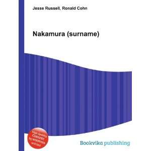  Nakamura (surname) Ronald Cohn Jesse Russell Books