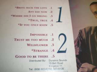 VG++ LP   SANCHEZ   Bring Back The Love FULL ALBUM Regg  