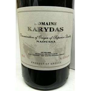    Domaine Karydas Naoussa Red 2007 750ML Grocery & Gourmet Food