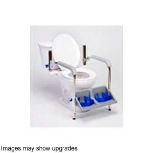   Armrest/Footrest for Toilet Support System