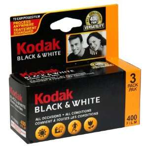  Kodak Black & White Film 400 ISO 135 (35mm) 24 Exposures 