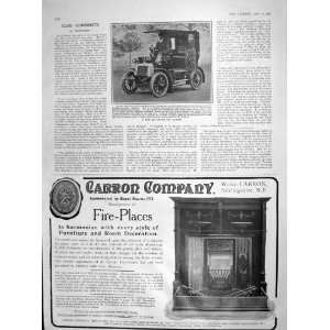  1905 MOTOR CAB LONDON RATIONAL TRANSPORT LONDON CARRON 