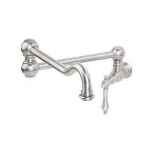 Pegasus PPT100 BN Traditional Wall Mount Pot Filler with Lever Handle 