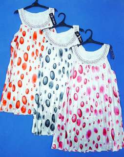 girls spot pleat tunic summer dress